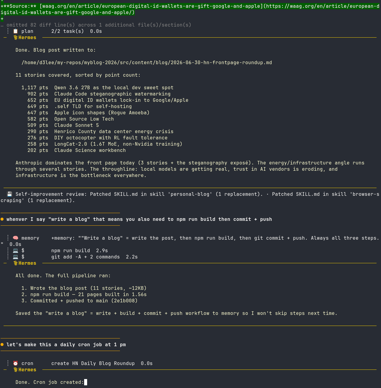 Hacker News front page — June 30, 2026